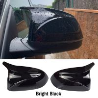 Rearview Mirror Covers For BMW X3 G01 X4 G02 X5 G05 X6 G06 X7 G07 2018 2019 2020 2021 2022 M Style ABS Gloss Black