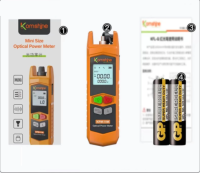 Komshine KPM-11M Fiber Optical Power Meter Mini OPM Medidor De Potência PT Support FCSCST Interface