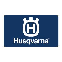 Husqvarnas สวีเดนธงแข่งป้ายตกแต่ง Flagcore 90X150ซม.