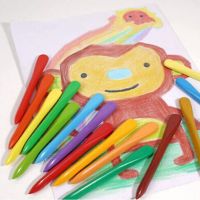 【CC】✹  36 Colors Children Painting Color Crayons Paint Set Non-Toxic Eraseable School  Supplies