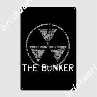 The Bunker โปสเตอร์โลหะใต้ดินสำหรับผับคลับโปสเตอร์ดีบุกโปสเตอร์เฉพาะบุคคล