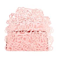 Lot of 25pcs Design Sweet Box Candy Box with Ribbon for Wedding