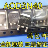 10pcs AOD3N40 TO-252 D3N40 TO252 SMD 2.6A/400V N-Channel MOSFET