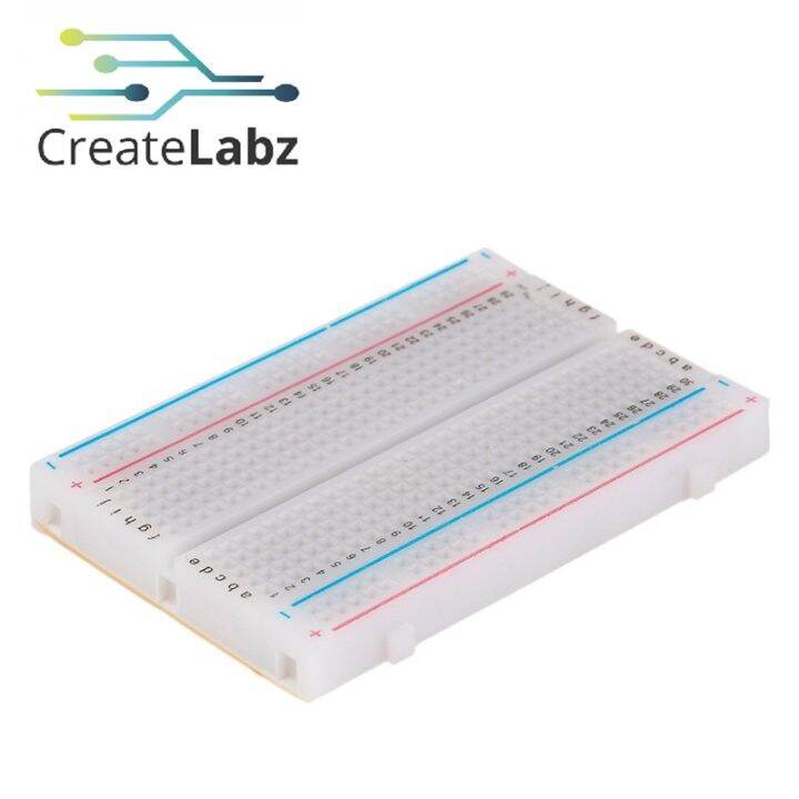 Breadboard SelfAdhesive white, 400 Tie points Lazada PH