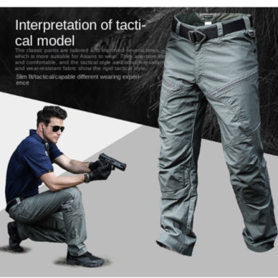 Original S.archon Mens Technical Quick-dry Cargo Pants Waterproof Outdoor Hiking Military Tactical Trousers