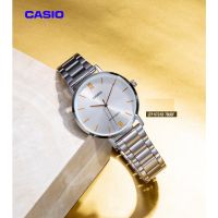 นาฬิกา Casio รุ่น LTP-VT01D-7B นาฬิกาผู้หญิงสายสแตนเลสสีเงิน หน้าปัดสีขาว - มั่นใจ ของแท้ 100% รับประกันสินค้า 1ปี