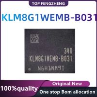 Memori Memori Ponsel FBGA153 Yang Baru Diimpor Asli KLM8G1WEMB-B031 Dikemas