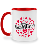 แก้วกาแฟเซรามิค valentine day วาเลนไทน์ ของขวัญวาเลนไทน์ แก้วหน้าม้าโบราณ แก้วมัค แก้วน้ำน่ารัก แก้วสองสี แก้วสกรีน แก้วกาแฟ เหมาะเป็น ของขวัญ ของที่ระลึก ของขวัญวันเกิด twotone coffee mug