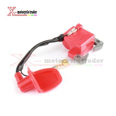 “：{}” IGNITION COIL 43Cc 47Cc 49Cc Mini Quad Pocket Dirt Bike ATV 2-Stroke Engine Part Ignition  Coil