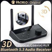 3D สเตอริโอตัวรับสัญญาณ5.3บลูทูธ Optical/Coaxial/3.5Mm AUX อนาล็อกสัญญาณเสียงดิจิตอลอะแดปเตอร์แบบไร้สายสำหรับลำโพงรถยนต์