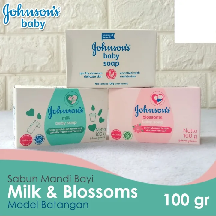 Johnsons Baby Soap/Sabun Batang Mandi 100g | Lazada Indonesia