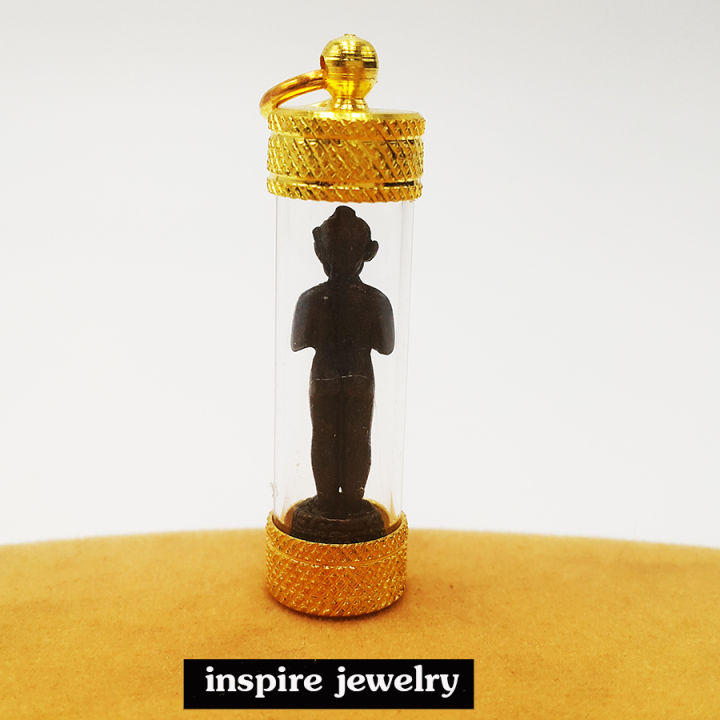 inspire-jewelry-ตะกรุดไอ้ไข่-กุมารไข่-รูปหล่อไข่-ตาไข่-หรือ-ไอ้ไข่-กรอบทอง-บูชารับทรัพย์-รับโชค-หนุนความสมบูรณ์-พูลผล-มีกินมีใ