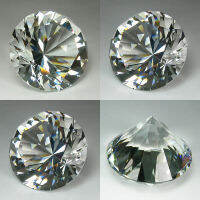 2600 cts Very Big Brilliant Round (100 mm) Lab White Diamond Crystal Gem Gift Decorative Item AAA