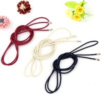 【YF】 Waist Rope Color Thin Chain Dresses Female Braided Waistband Hair Accessories