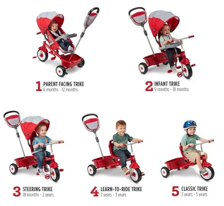 radio flyer 5 in 1 trike