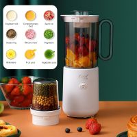 800ML Portable Blender Household Electric Juicer Multipurpose Meat Fruit Smoothie Blender Automatic Coffee Beans Grinder 2 In 1