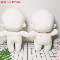 2015cm Handmade DIY Plush Baby Dolls Kit Molds Blank Unembroidery Stuffed Plush Toys Mini Handmake Dolls For Girl Family Gifts