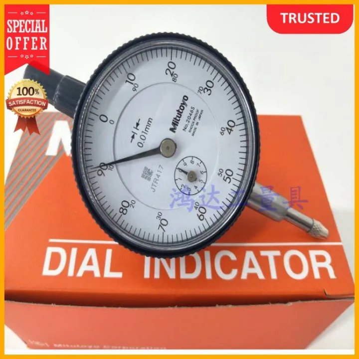 Taiwan Mitutoyo Mechanical Dial Indicator 2046s 010mm 001mm Probe