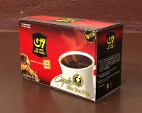 กาแฟ กาแฟดำG7 กาแฟจิ๋ว กาแฟล้วน(ไม่ผสม) กาแฟเวียดนาม รสเข้มข้น  ขนาด 30 กรัม (15 ซอง*2กรัม)