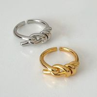 LAC.COLLECTION - Twist Ring แหวนบิดเกลียว สีทอง สีเงิน