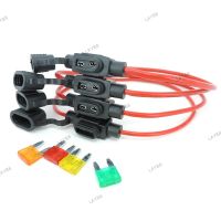 Small/medium 12V Car Waterproof Fuse Holder Socket TAP ATM APM  10/20/30/40A 10/12awg Blade Car Auto Motorcycle Motorbike Fuse YB8TH