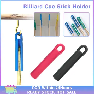 12pcs Billiard Cue Holders, Wall Hanging Fishing Rod Holder, Plastic Stick  Holder Clips, Billiard Accessories