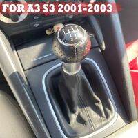 【cw】 12mm Car Gear Shift Knob Lever Gaiter Boot Cover Case For Audi A3 S3 2001 2002 2003