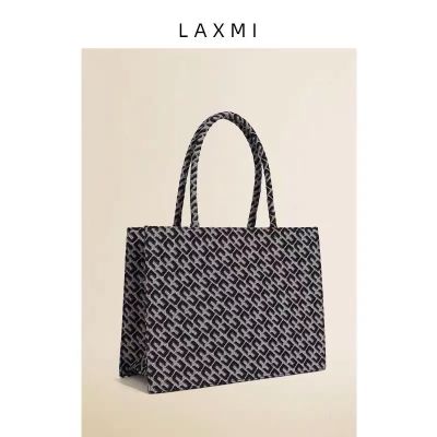 Female bag 2022 new spring new small jacquard portable large capacity single shoulder tote bags restoring ancient ways