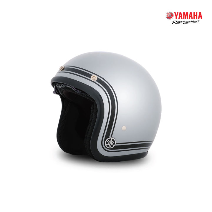 yamaha-หมวกกันน็อกแกรนฟีล่าโน่ไฮบริด-สีเทา