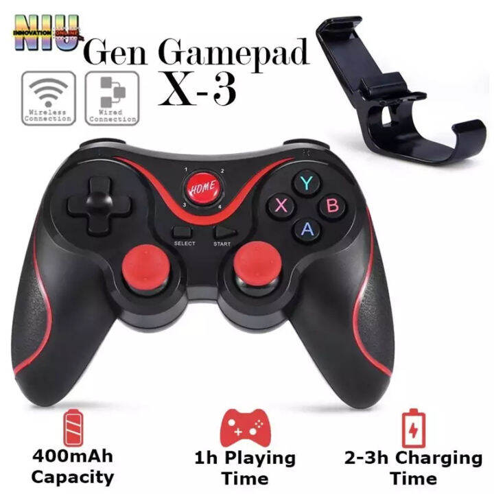 GEN GAME X3 Wireless Bluetooth Gamepad Game Controller for Android PC ...