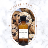 หัวน้ำหอมFragrance Oilกลิ่น Chocolate Chips 30ml เกรดCosmeticสำหรับเทียน ก้านไม้หอม สบู่ เครื่องสำอางค์ Wonderlust Craft