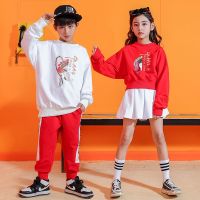 [COD] trendy clothes handsome dance costumes childrens suits hip-hop style performance autumn cool