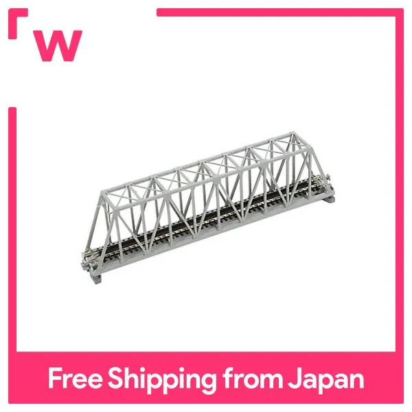 KATO N Gauge SingleTrack Truss Railroad Bridge gray 20432 Model Railroad Supplies Lazada PH