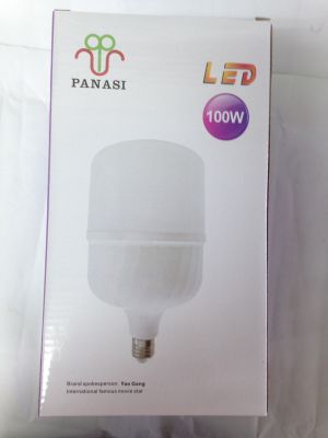 หลอดไฟ  LED  PANASI 100W/220V สีขาว แสงสว่างจ้า ขนาดใหญ่มาก กว้าง13cmสูง24cm