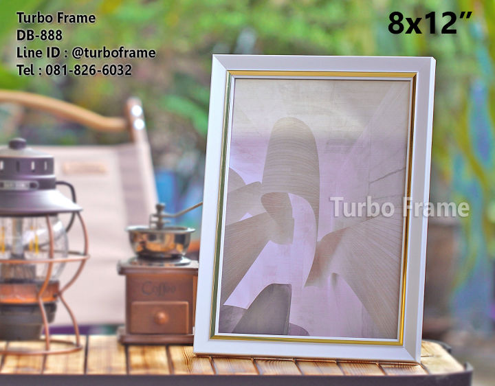 turbo-frame-กรอบรูปสีขาว-ดำ-ขนาด-8x10-a4-8x12-10x12-นิ้ว