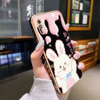 Yiเวปไซต์สำหรับ Xiaomi Redmi 9A,เคสกีฬา9AT 9i ลายการ์ตูนน่ารักรูปกระต่ายเคสโทรศัพท์ด้านข้างเคสซิลิโคนฝาครอบด้านหลังทั้งหมดเคสป้องกันกล้องแบบนิ่ม