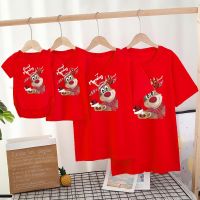 [COD] cross-border foreign trade top parent-child T-shirt family European and