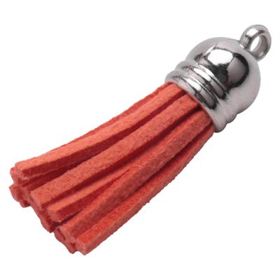 250Pcs/Set Keychain Tassels Bulk Colored Leather Tassel Pendants for DIY Keychain and Craft