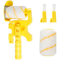 U40 Paint Roller Brush Hand-Held Paint Edger Roller Tool With Roller And Brush For Home Room Wall Ceiling Window Painting