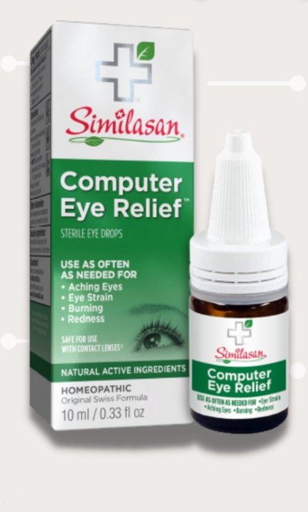 Similasan, Computer Eye Relief, Sterile Eye Drops,(10 ml)