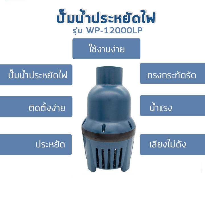 sobo-wp-12000lp-ปั๊มน้ำประหยัดไฟ-eco-pump-ปั้มน้ำ-ปั๊มแช่-ปั๊มน้ำพุ