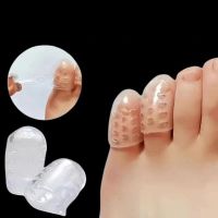 ♦ 10Pcs Silicone Toe Caps Anti-Friction Breathable Toe Protector Prevents Blisters Toe Caps Cover Protectors Foot Care