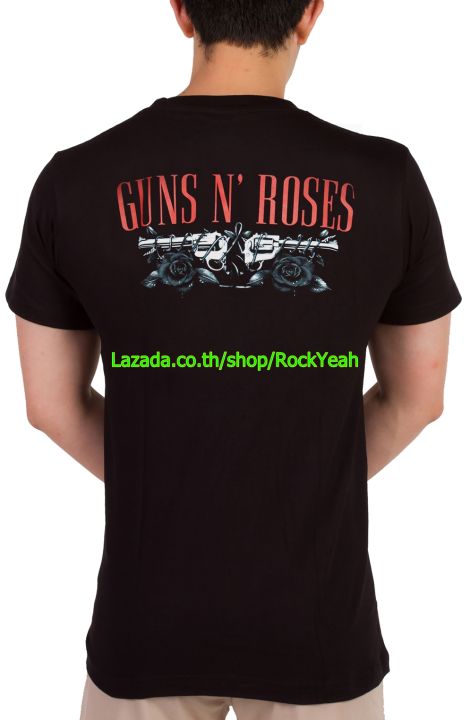 เสื้อวง-guns-n-roses-กันส์แอนด์โรสเซส-ไซส์ยุโรป-เสื้อยืดวงดนตรีร็อค-เสื้อร็อค-rcm350-ฟรีค่าส่ง