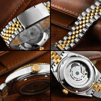 Drop Shipping tevise แบรนด์หรูผู้ชายนาฬิกาอัตโนมัติ Man Tourbillon นาฬิกากลไกการเคลื่อนไหวนาฬิกาทอง relogio masculinohot