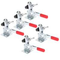 5Pcs Quick-Release Toggle Clamp Vertical Fixture Fastening Workholding Tool 30kg Clamping Force Fixture Quick Clamp