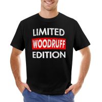 Kaus Nama Woodruff T-Shirt Kebesaran Edisi Terbatas Woodruff Kaus Hitam Kaus Kustom Pakaian Pria S-4XL-5XL-6XL