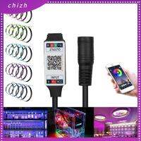 CHIZH สำหรับ 5050 3528 มินิ ไร้สาย ฉลาด DC 5-24V แถบไฟ LED อะแดปเตอร์ ตัวควบคุม RGB บลูทู ธ