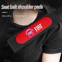 [Comfortable Driving] Fiat Suede Seat Belt Shoulder Pad Car Decoration Accessories for Strada Mobi Argo Pulse Toro Cronos Fiorino Uno Siena