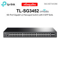 TP-LINK TL-SG3452 JetStream 48-Port Gigabit L2 Managed Switch with 4 SFP Slots