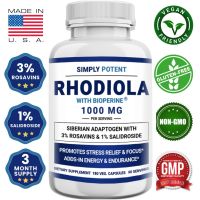 Simply Potent Rhodiola , 180 Vegetarian Capsules